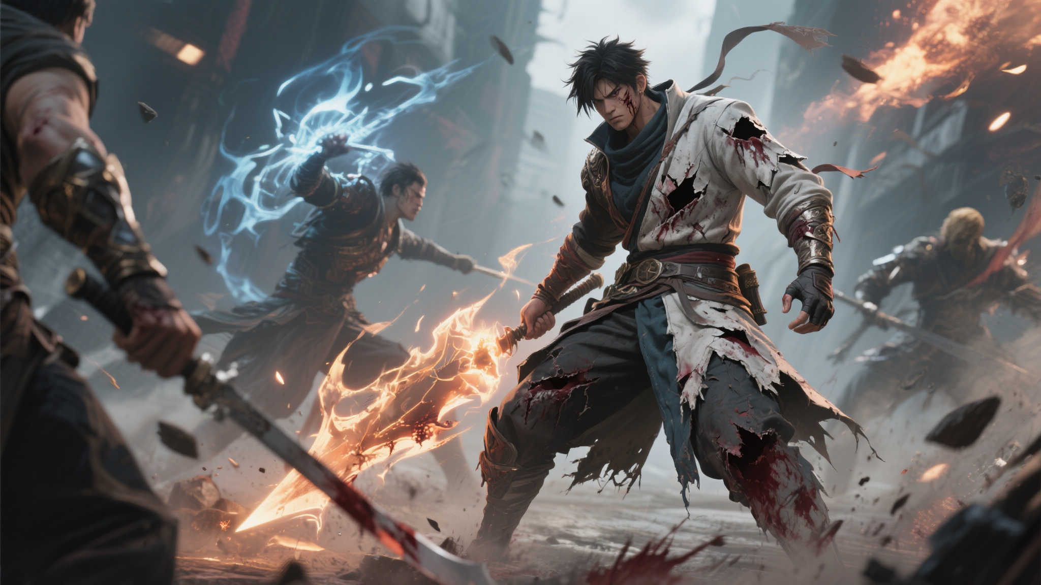 女主遇袭服装惊变！硬核TPS游戏《Scar-Lead Salvation》挑战极限