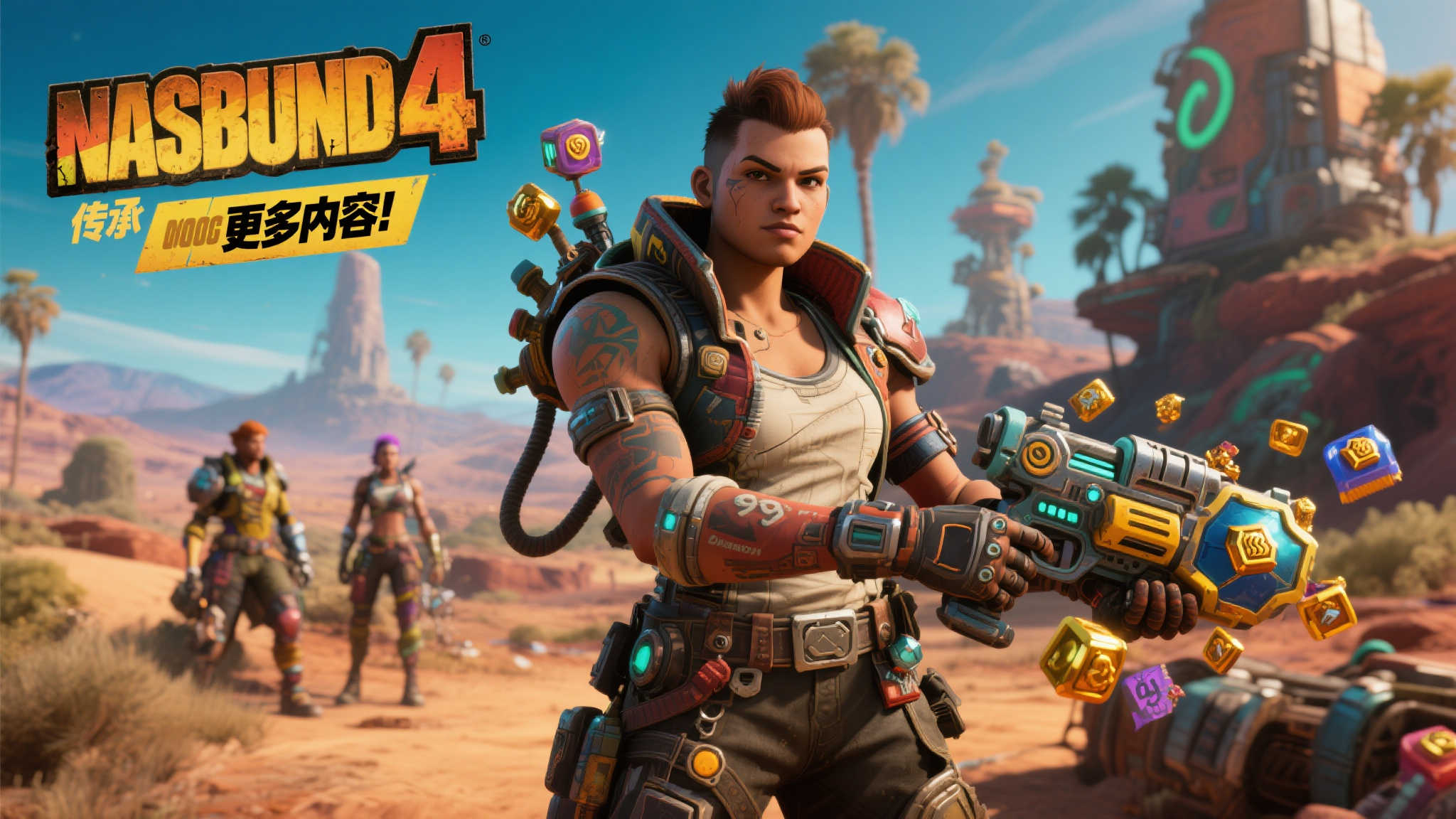 《无主之地4》承载重任！助力系列销量迈向亿级巅峰