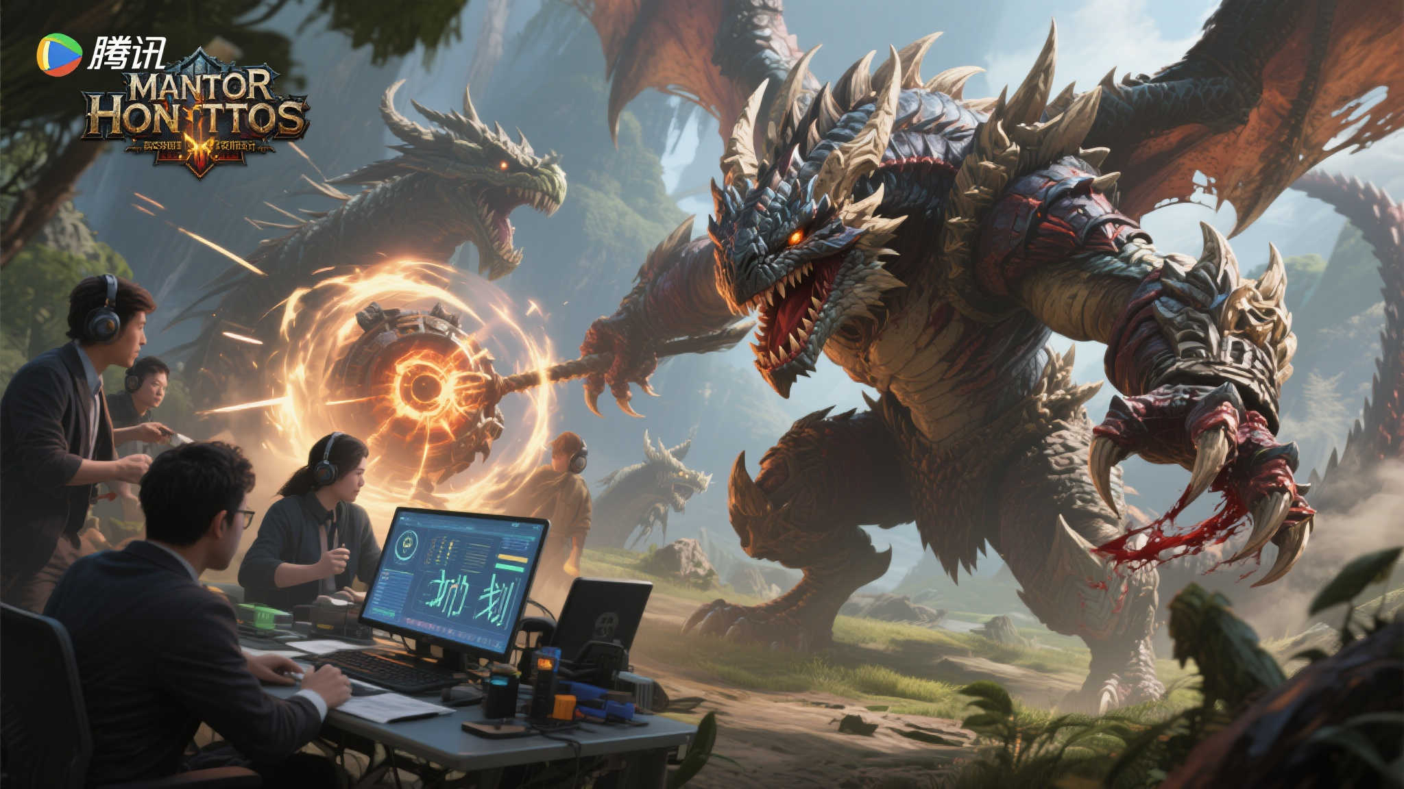 腾讯《怪猎》战斗策划岗位：需天尊级玩家，800小时以上经验！