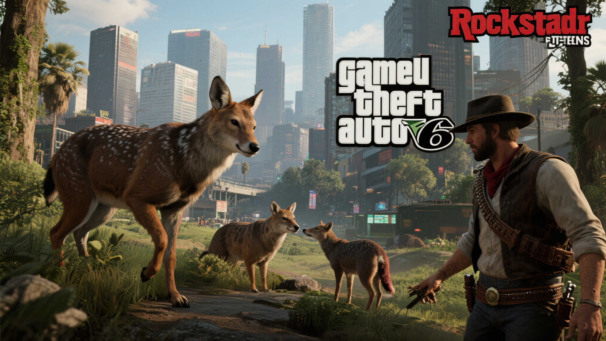 《GTA6》或将融合《大表哥2》元素,野生动物玩法成亮点! 《GTA6》或将融合《大表哥2》元素,野生动物玩法成亮点!